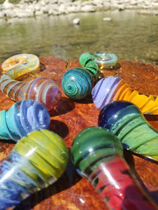Tantra Tantalizers- Luxury, Colorful, Artistic, G Spot and Penetration Play Glass Dildos